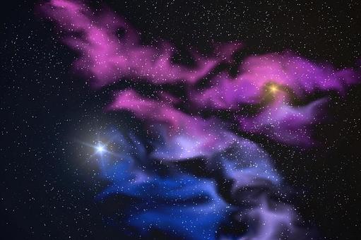 Photo, deep universe, space, astigmatism nebula, 