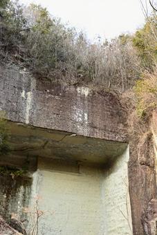 石切り場 石切り場 石切り場,採石場,崖の写真素材