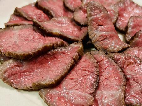 ローストビーフ ローストビーフ ローストビーフ,焼き肉,肉の写真素材