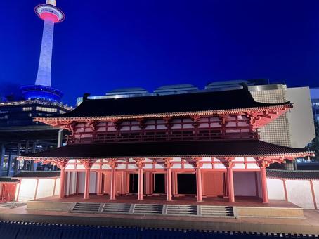 京都 京都 京都,駅,京都駅の写真素材