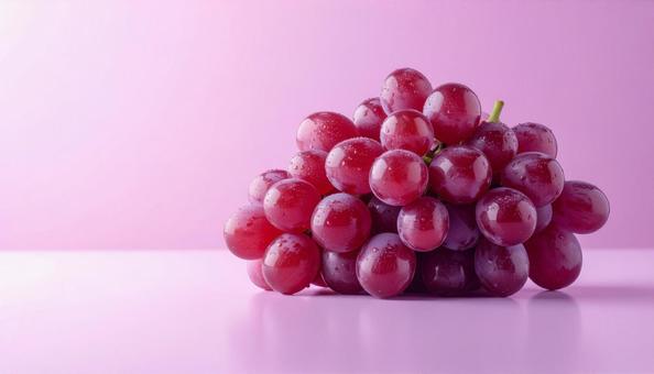 艶やかな葡萄の房 艶やかな葡萄の房の写真