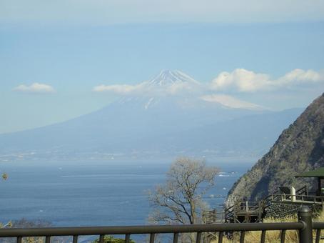 西伊豆・富士山 西伊豆・富士山 伊豆,土肥,富士山の写真素材