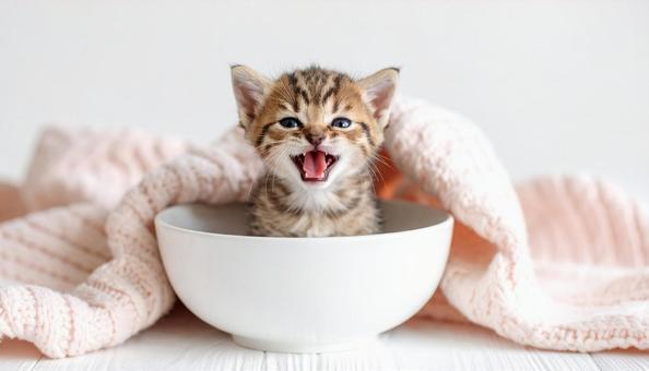 赤ちゃんネコ 赤ちゃんネコの写真