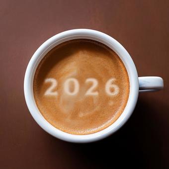 ラテアート　2026 ラテアート,2026,2026年の写真素材