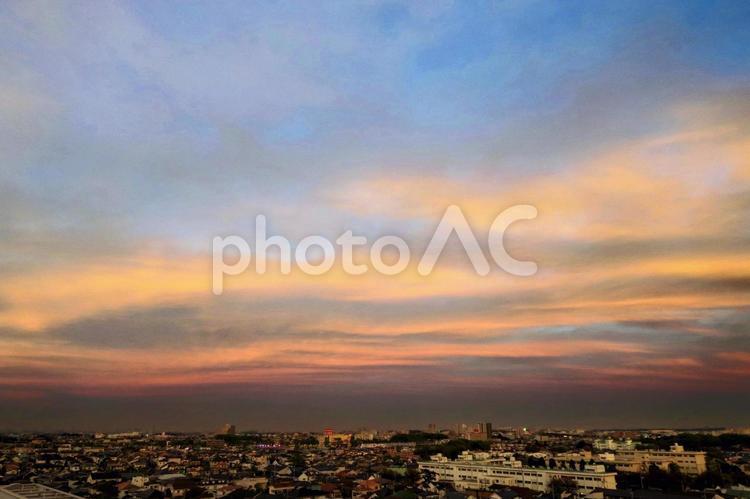 朝焼け　日の出　dawn  日の出,朝焼け,夜明けの写真素材