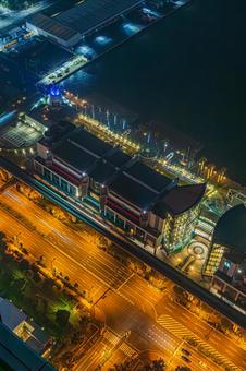都市夜景 都市夜景 都市夜景,夜景,夜の写真素材