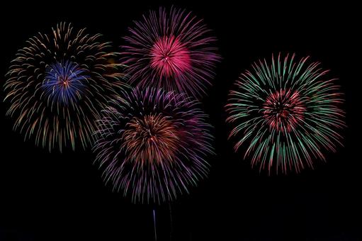 Fireworks display Kumamoto, JPG Fireworks display Kumamoto, fireworks, fireworks display, launch, JPG
