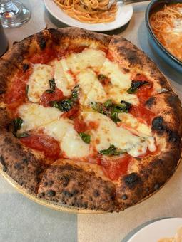 ピザ パスタ ピザ パスタ ピザ,マルゲリータ,パスタの写真素材