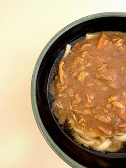 カレーうどん 03 カレーうどん,麺料理,和食の写真素材