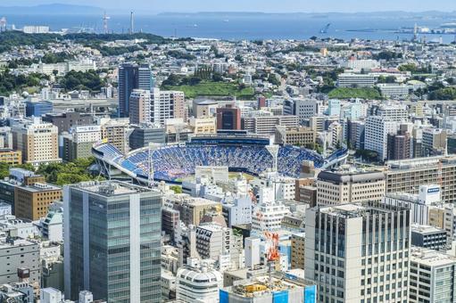 横浜市中区の町並み 横浜,横浜市,中区の写真素材