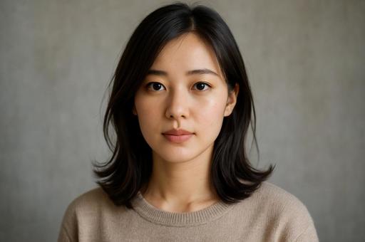 若い女性のポートレート 若い女性のポートレートの写真