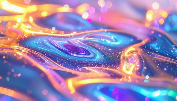 幻想的な流体アート 幻想的な流体アートの写真