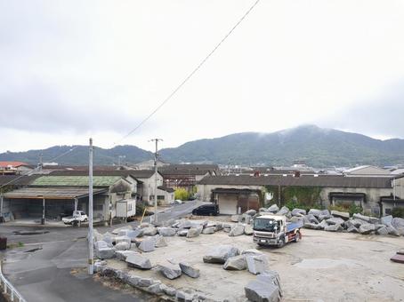 庵治町の景色 庵治町,石工,庵治石の写真素材