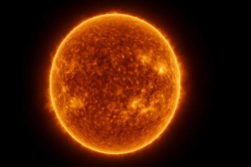太陽表面の質感 太陽表面の質感の写真