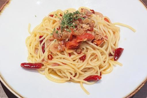 ペペロンチーノ ペペロンチーノ,スパゲティー,パスタの写真素材