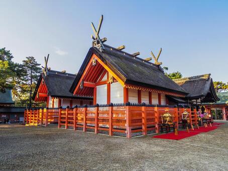【大阪府】大阪市・住吉大社 住吉大社,寺社仏閣,神社の写真素材