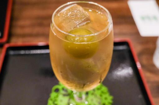 甘味茶房かすがの梅のしずく 梅のしずく,梅ジュース,梅の写真素材