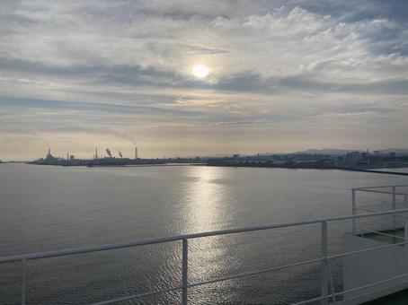 海 サンセット,日没,夕焼けの写真素材