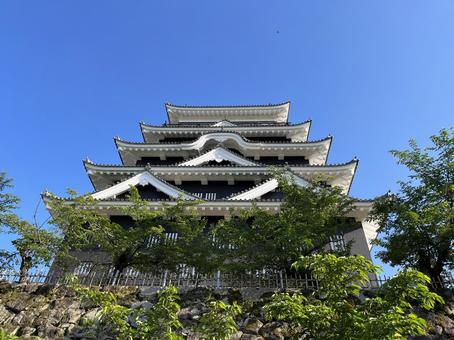 福山城 福山城,日本100名城,城郭の写真素材