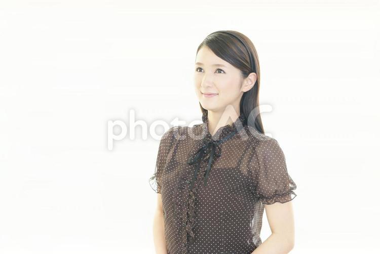 微笑むビジネスウーマン 女性,人物,人々の写真素材