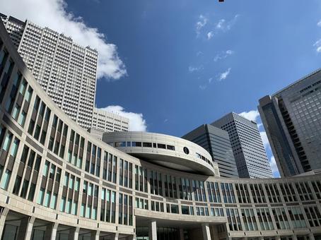 東京都議会と青空ver.3 東京都議会と青空ver.3の写真