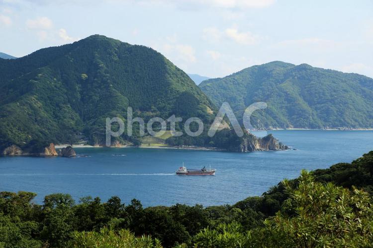 西伊豆一景(静岡県) 西伊豆,恋人岬,伊豆半島の写真素材