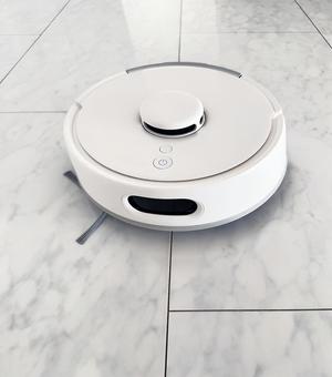 ロボット掃除機 ロボット掃除機 お掃除ロボット,掃除ロボット,家電の写真素材