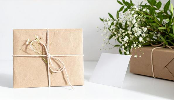 プレゼントボックス、コピースペース プレゼントボックス、コピースペースの写真