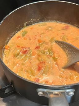 トマトクリームスープの写真