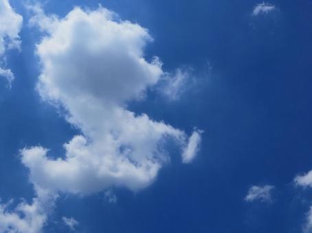 Photo, cloud, blue sky, sky, 