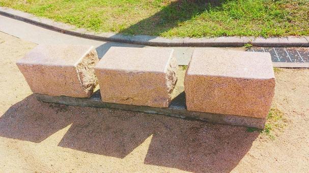 石のベンチ 石のベンチ 石,御影石,ベンチの写真素材