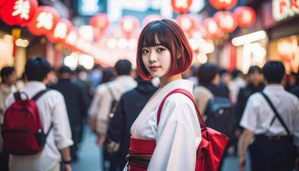 近未来のネオ日本の女性D 近未来のネオ日本の女性Dの写真