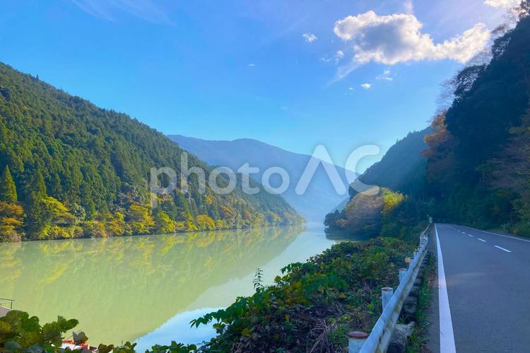 天竜川 自然,絶景,緑の写真素材
