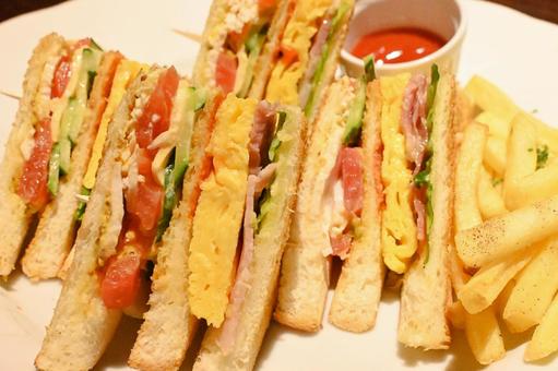 サンドイッチの写真