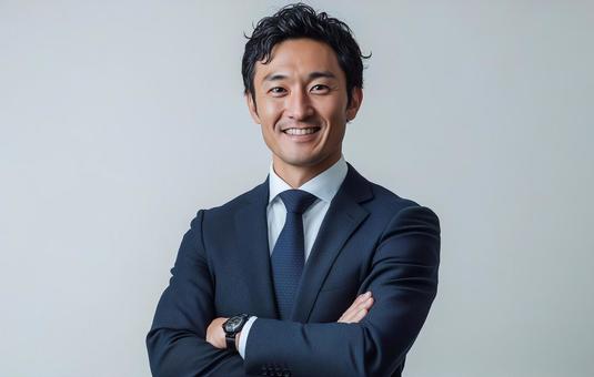 男性日本人社員 男性日本人社員の写真