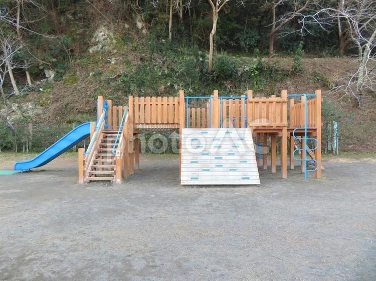 館山市城山公園の複合遊具 複合遊具,遊具,城山公園の写真素材