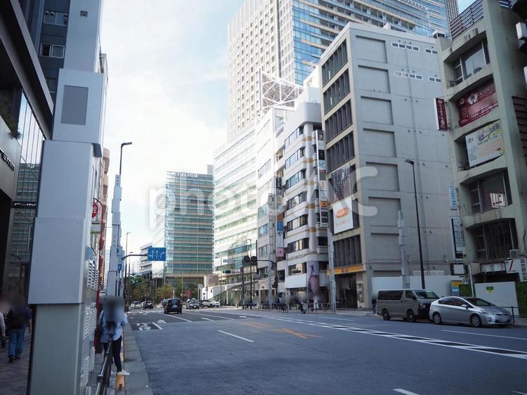 六本木の街並み（国道319号線） 国道319号線,首都高,六本木駅周辺の写真素材