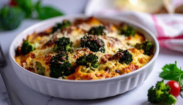 野菜のグラタン チーズ焼き 野菜のグラタン チーズ焼きの写真