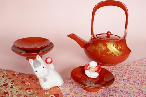 年賀状の素材　午年 年賀状,年賀状素材,馬の写真素材