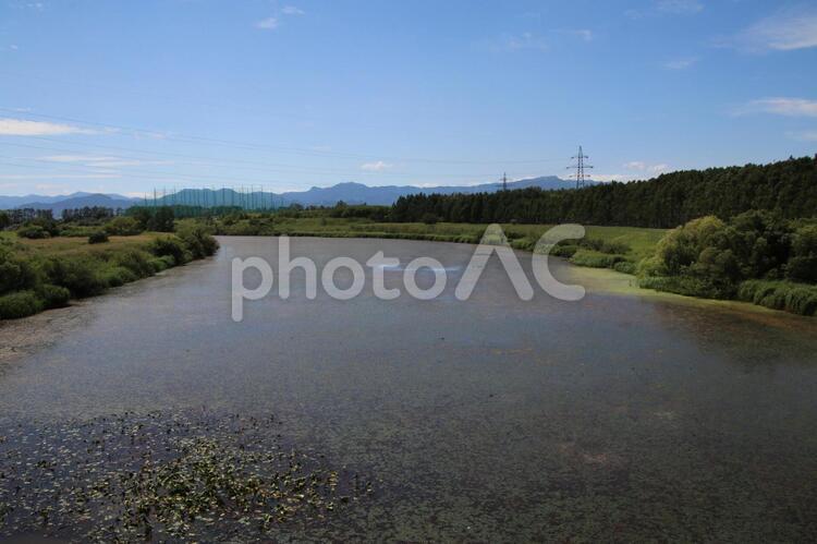 モエレ沼の景色 モエレ沼,沼,湖沼の写真素材