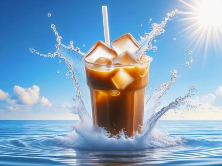 夏のアイスコーヒー_AS000001 夏のアイスコーヒー_AS000001の写真