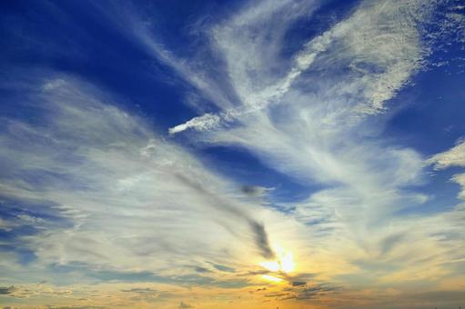 夕暮れ 夕暮れの写真