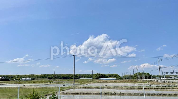 田園風景NM09 風景,景色,田園の写真素材
