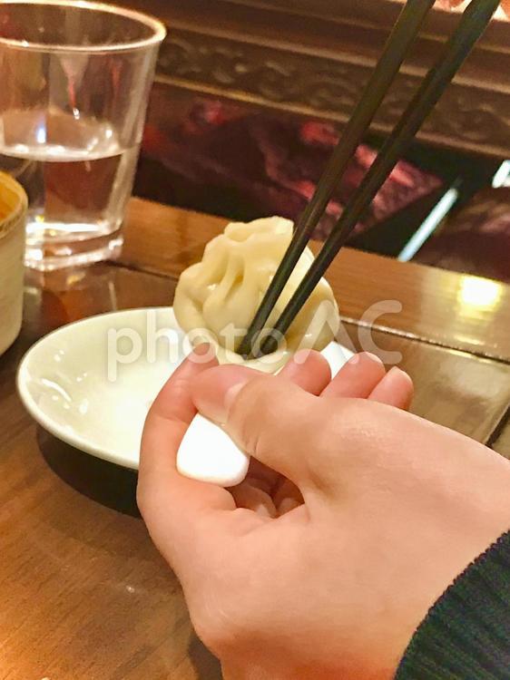 長崎、中華街、小籠包、中華料理 中華,小籠包,長崎の写真素材