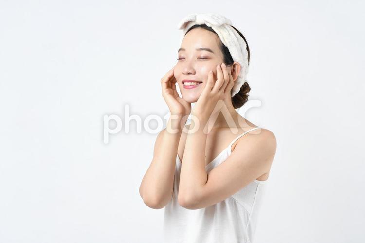 美容・スキンケアの女性のイメージ 美容,スキンケア,女性の写真素材