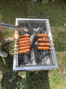 BBQ ソーセージ BBQ ソーセージの写真