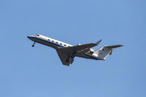 Air Self-Defense Force U-4 multipurpose support aircraft overflight (Iruma base / Tokyo) Air Self-Defense Force U-4 multipurpose support aircraft overflight (Iruma base / Tokyo)