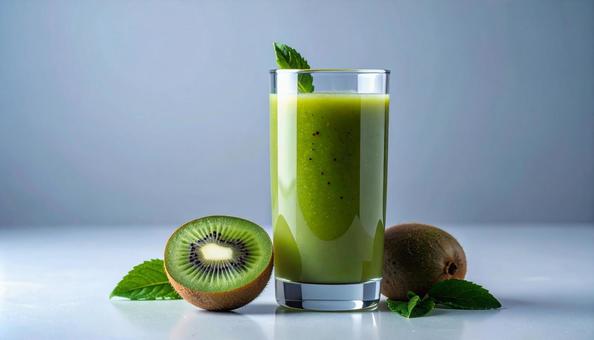 キウイフルーツ キウイジュース キウイフルーツ キウイジュースの写真
