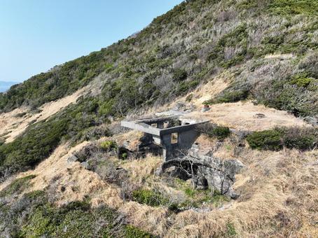 愛媛県愛南町　由良岬御所跡 由良岬御所跡,御所跡,施設の写真素材