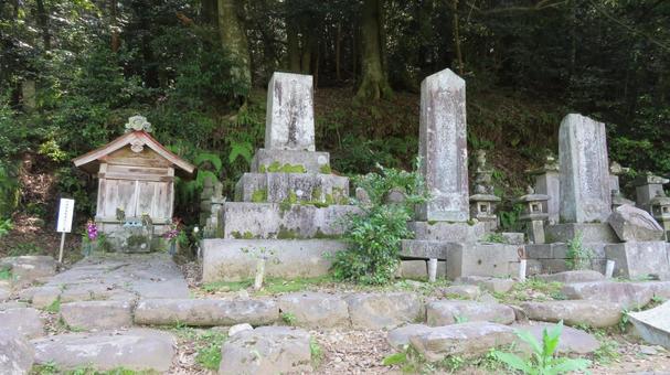禅幢寺 竹中半兵衛の墓 改修前 岐阜県 禅幢寺 竹中半兵衛の墓 改修前 岐阜県の写真